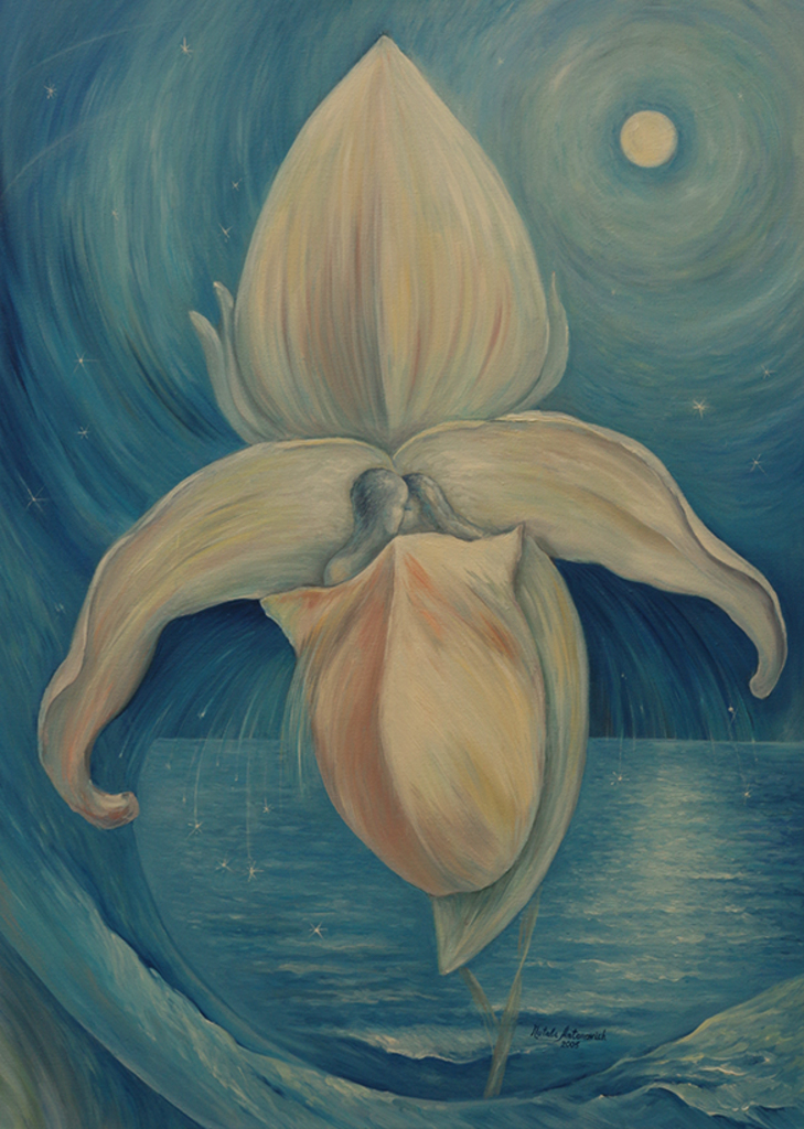 "Twain" series | "Their secret ..." painting by Natali Antonovich in Artist's Gallery.