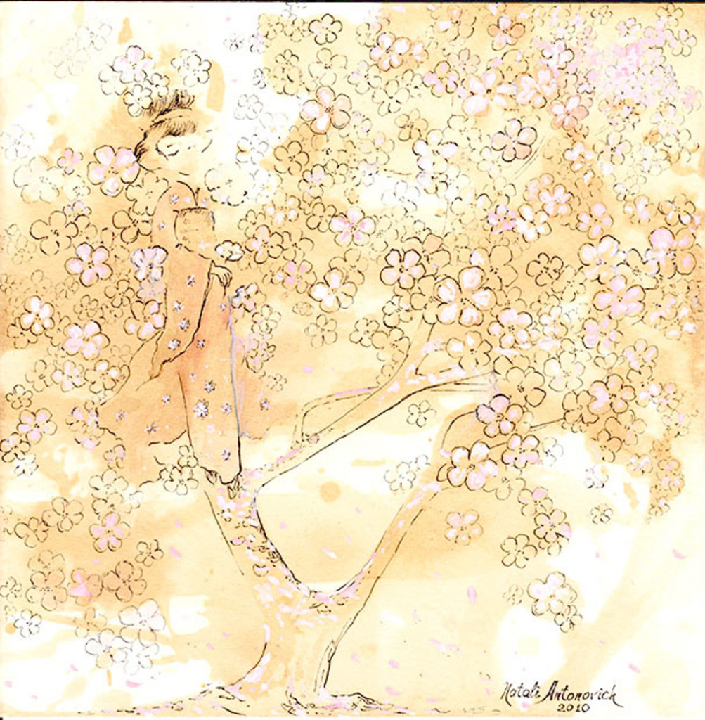 "Illustration 29" Serie | "Illustrationen" Gemälde von Natali Antonovich in Künstlergalerie.