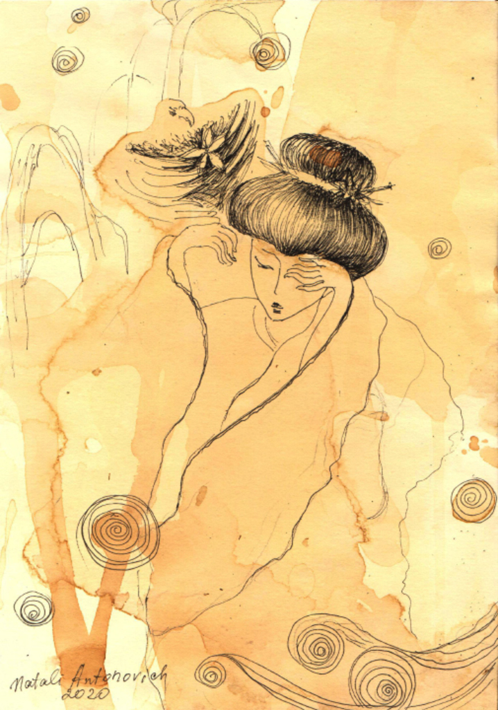 "Illustration 9" Gemälde von Natali Antonovich | Künstlergalerie.