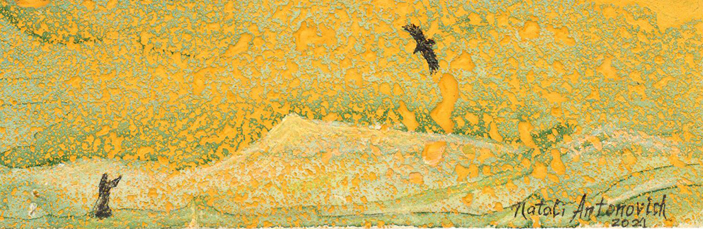 "Illustratie 64" schilderij door Natali Antonovich | Galerij van de Kunstenaar.
