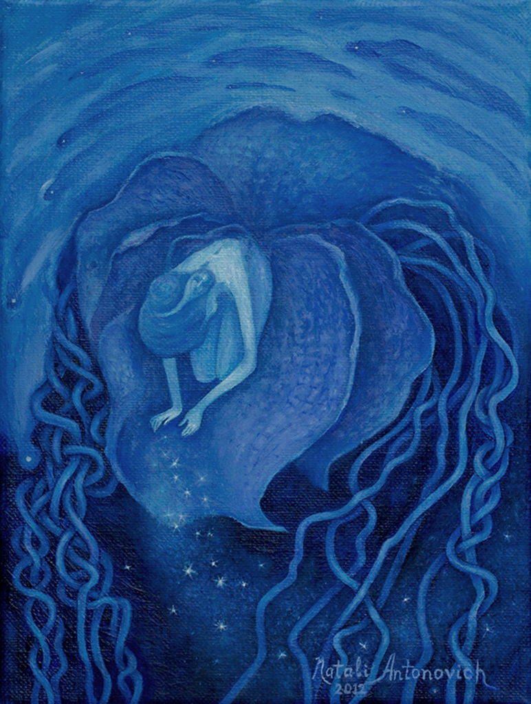 "Het terugbrengen van de sterren..." schilderij door Natali Antonovich | Galerij van de Kunstenaar.