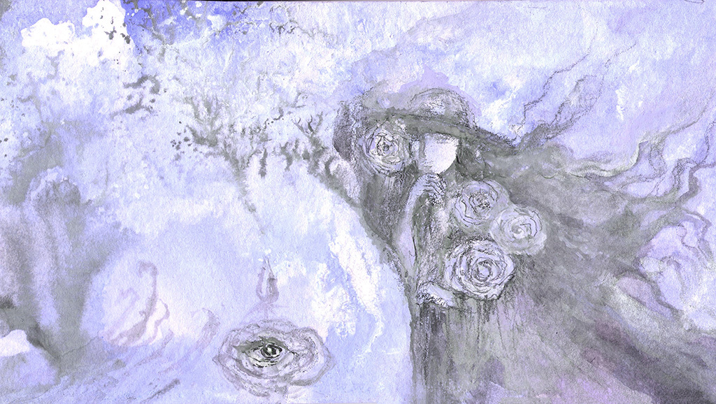 Image de l'impression „Jardin secret. Imprimer B“ à partir de la peinture/dessin original de Natali Antonovich