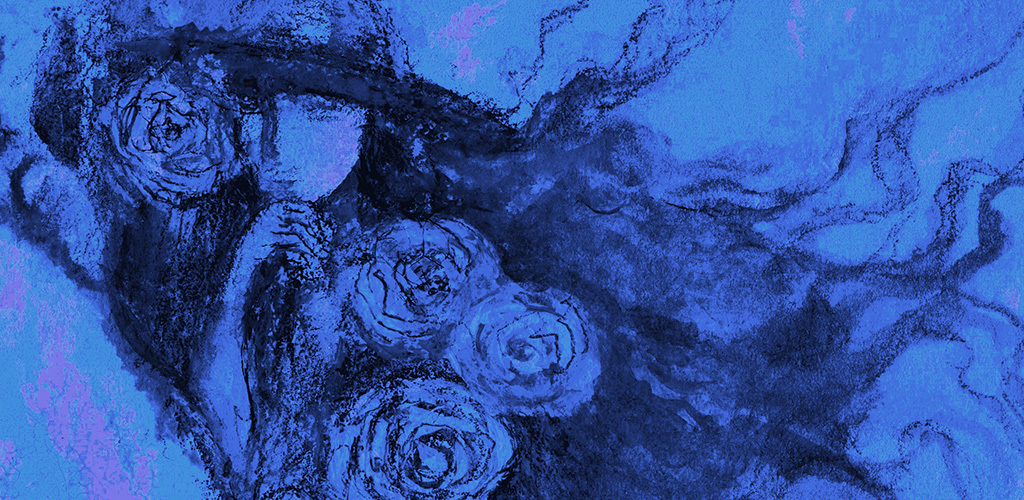 Изображение принта „Таинственный сад. Принт AA“ с оригинальной картины/рисунка Натальи Антонович