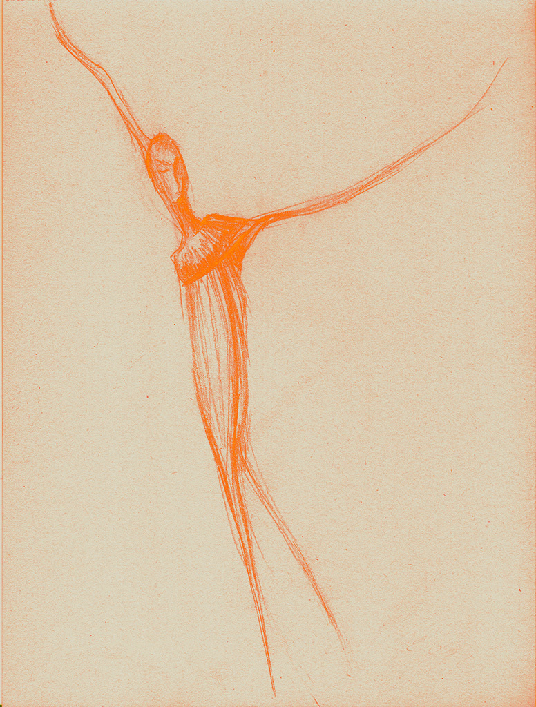 Bild der Drucks „Will fliegen. Abdruck A“ vom Original gemälde/Zeichnung von Natali Antonovich