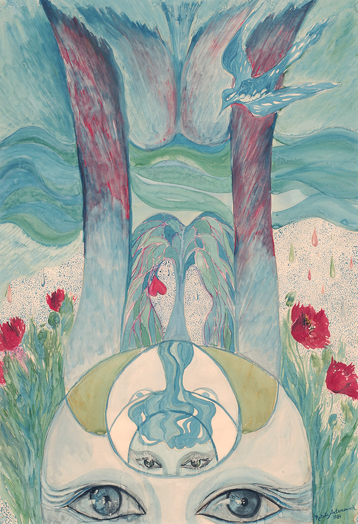 "Schets voor het schilderij "Eternity"" reeks | "Tekeningen, schetsen, kladversies" schelderij door Natali Antonovich in Kunstenaarsgalerij.