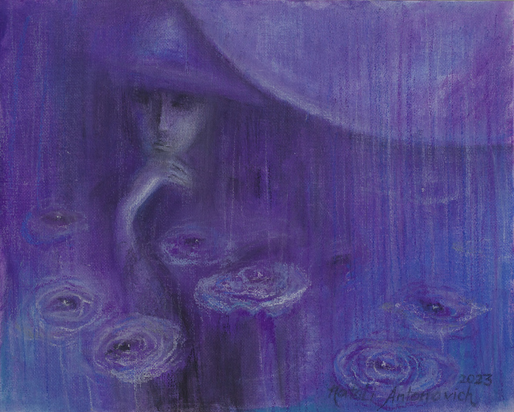 "Melancholy" series | "Eternity" painting by Natali Antonovich in Artist's Gallery.
