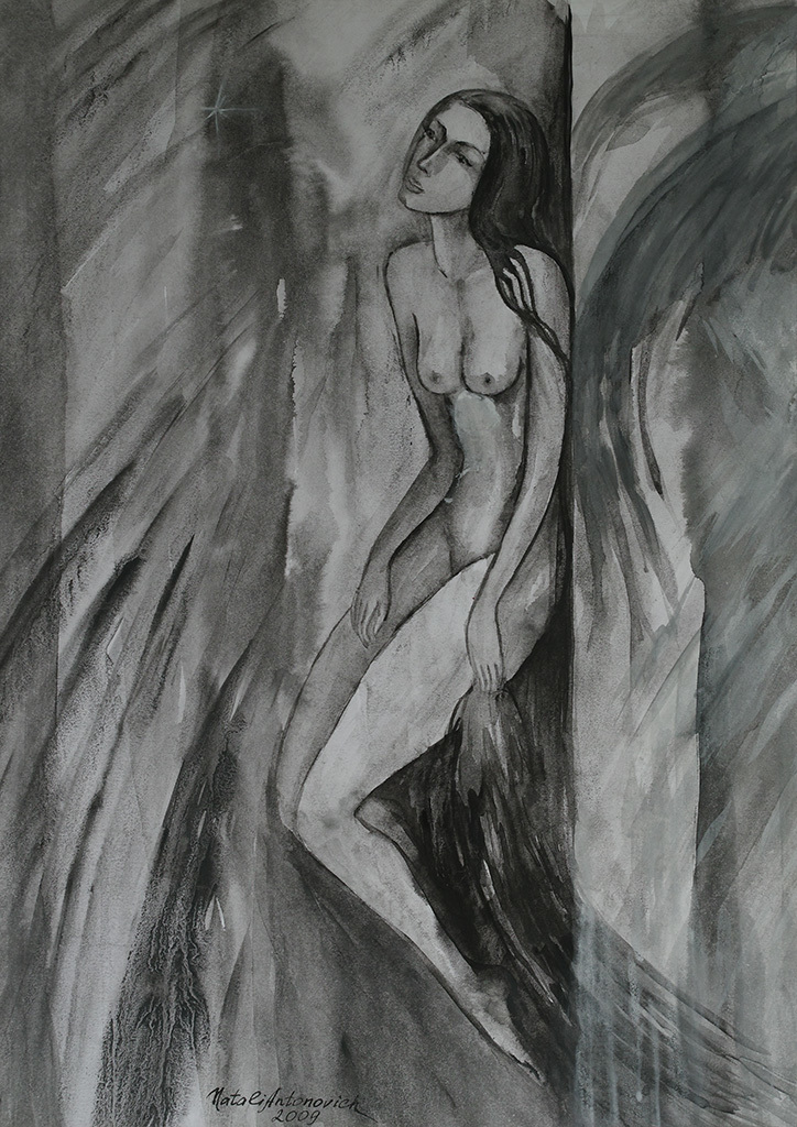 "Pain" series | "Drawings, Sketches, Drafts" painting by Natali Antonovich in Artist's Gallery.