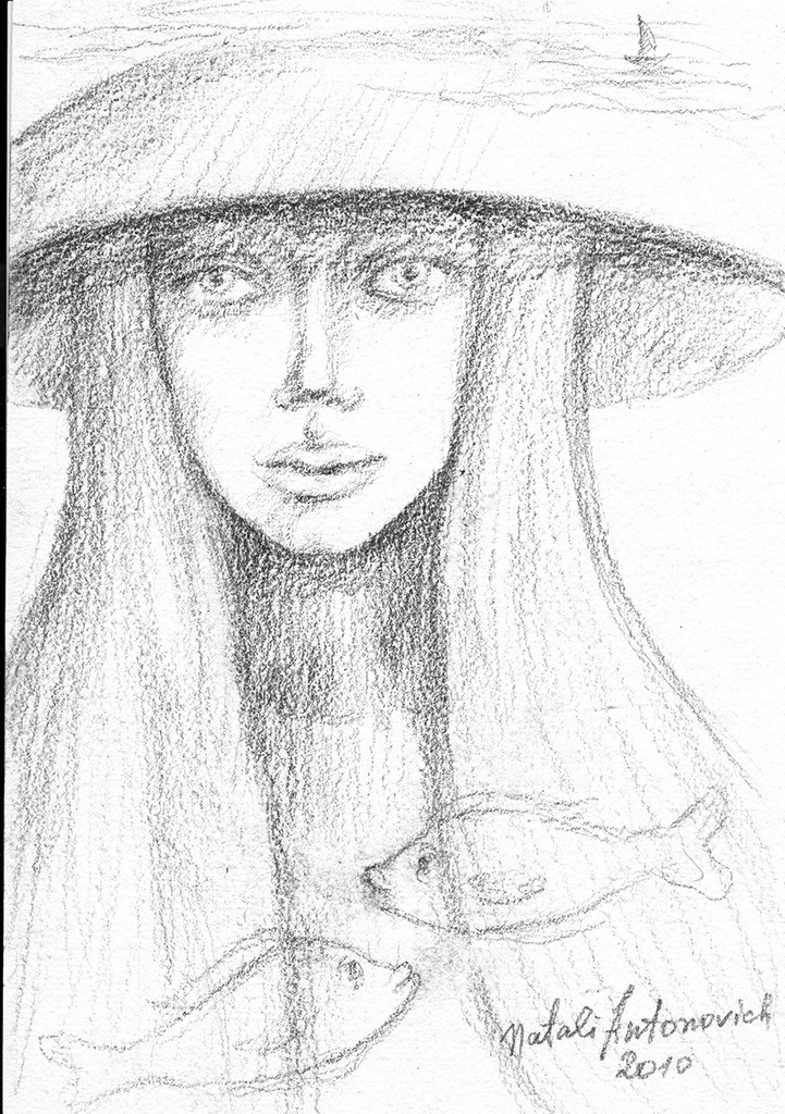 "Sketch No. 75" painting by Natali Antonovich | Artist's Gallery.