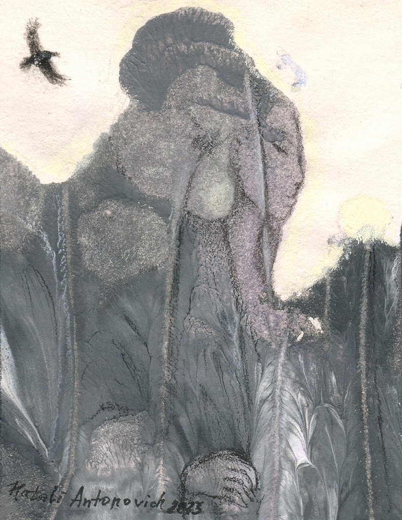 Серыя "Ілюстрацыя 436" | Карціна Наталі Антановіч "Малюнкі, накіды, эскізы." у Галерэі Мастака.