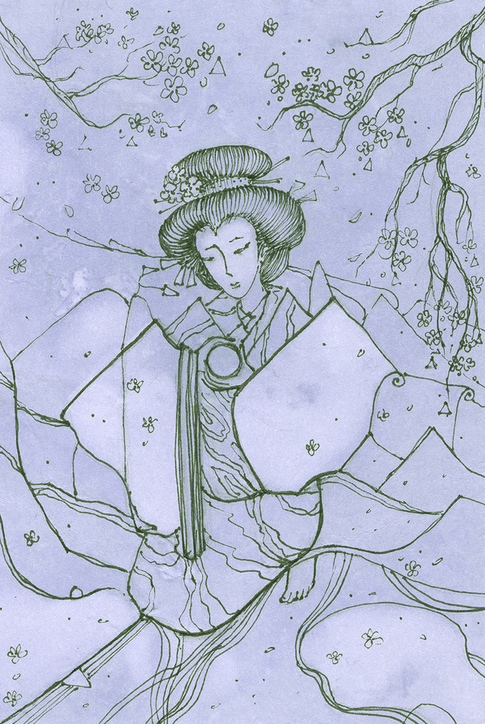 Image de l'impression „Illustration 577. Imprimé A“ à partir de la peinture/dessin original de Natali Antonovich