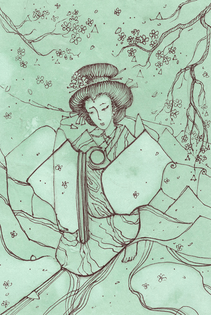 Bild der Drucks „Illustration 577. Abdruck  C“ vom Original gemälde/Zeichnung von Natali Antonovich