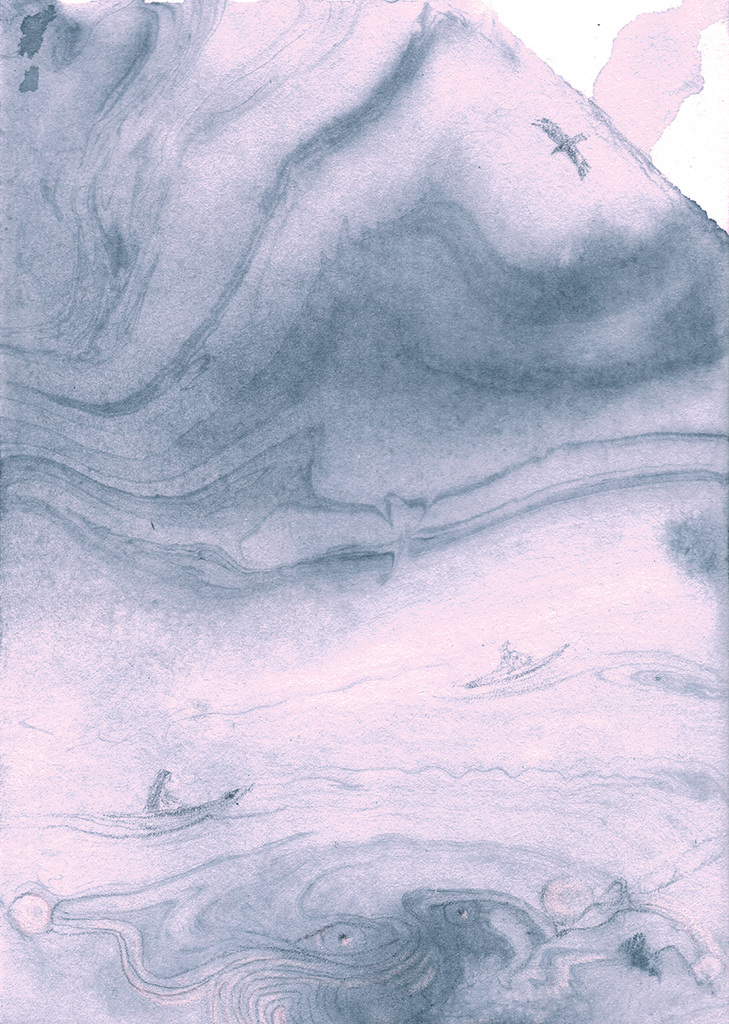 Выява адбітка „Ілюстрацыя 578. Прынт K“ з арыгінальнай карціны/малюнка Наталі Антановіч