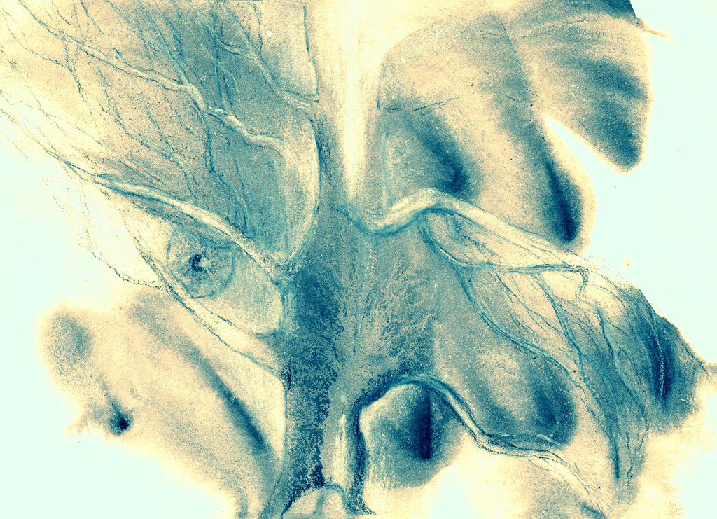 Bild der Drucks „Auge der Seele.  Abdruck  G“ vom Original gemälde/Zeichnung von Natali Antonovich
