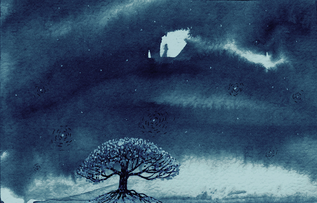 Image of Print "Illustration 74. Print  E" from original Painting/Drawing by Natali Antonovich
