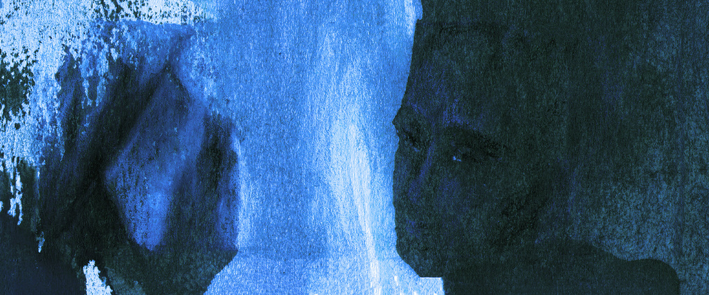 Image de l'impression „Pierre de la Pensée.  Imprimé F“ à partir de la peinture/dessin original de Natali Antonovich