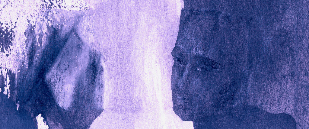 Bild der Drucks „Stein des Denkens. Abdruck  M“ vom Original gemälde/Zeichnung von Natali Antonovich