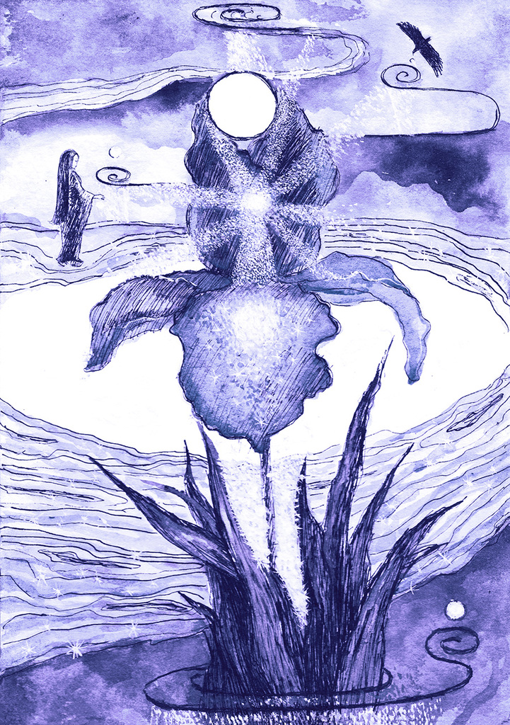 Выява адбітка „Ілюстрацыя 54  Прынт  D“ з арыгінальнай карціны/малюнка Наталі Антановіч