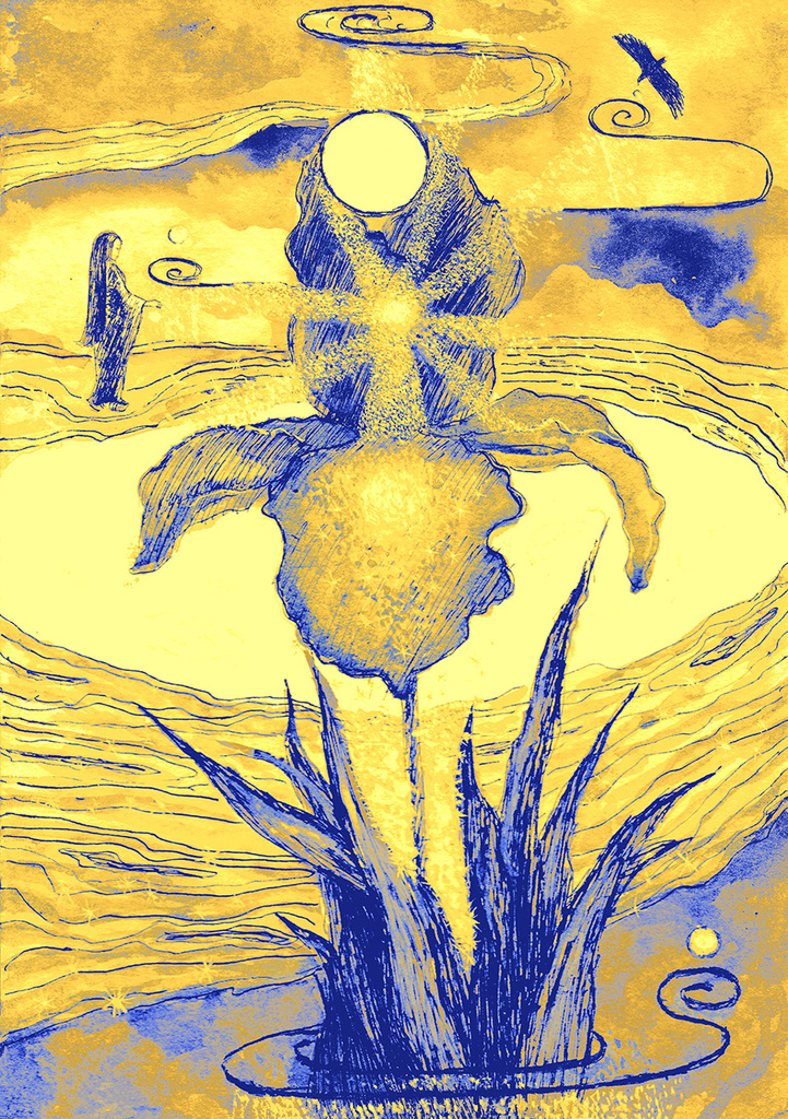 Выява адбітка „Ілюстрацыя 54  Прынт  F“ з арыгінальнай карціны/малюнка Наталі Антановіч
