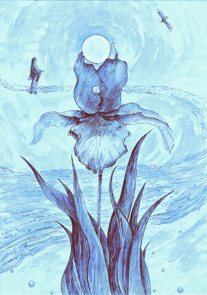 Выява адбітка „Ілюстрацыя 16  Прынт L“ з арыгінальнай карціны/малюнка Наталі Антановіч
