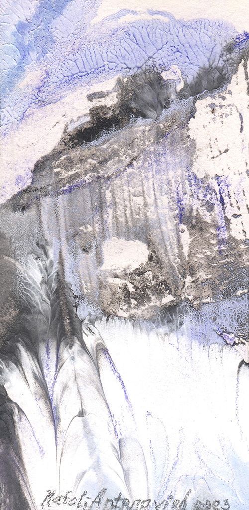 Серыя "Памятаючы..." | Карціна Наталі Антановіч "Сэрца на снезе" у Галерэі Мастака.