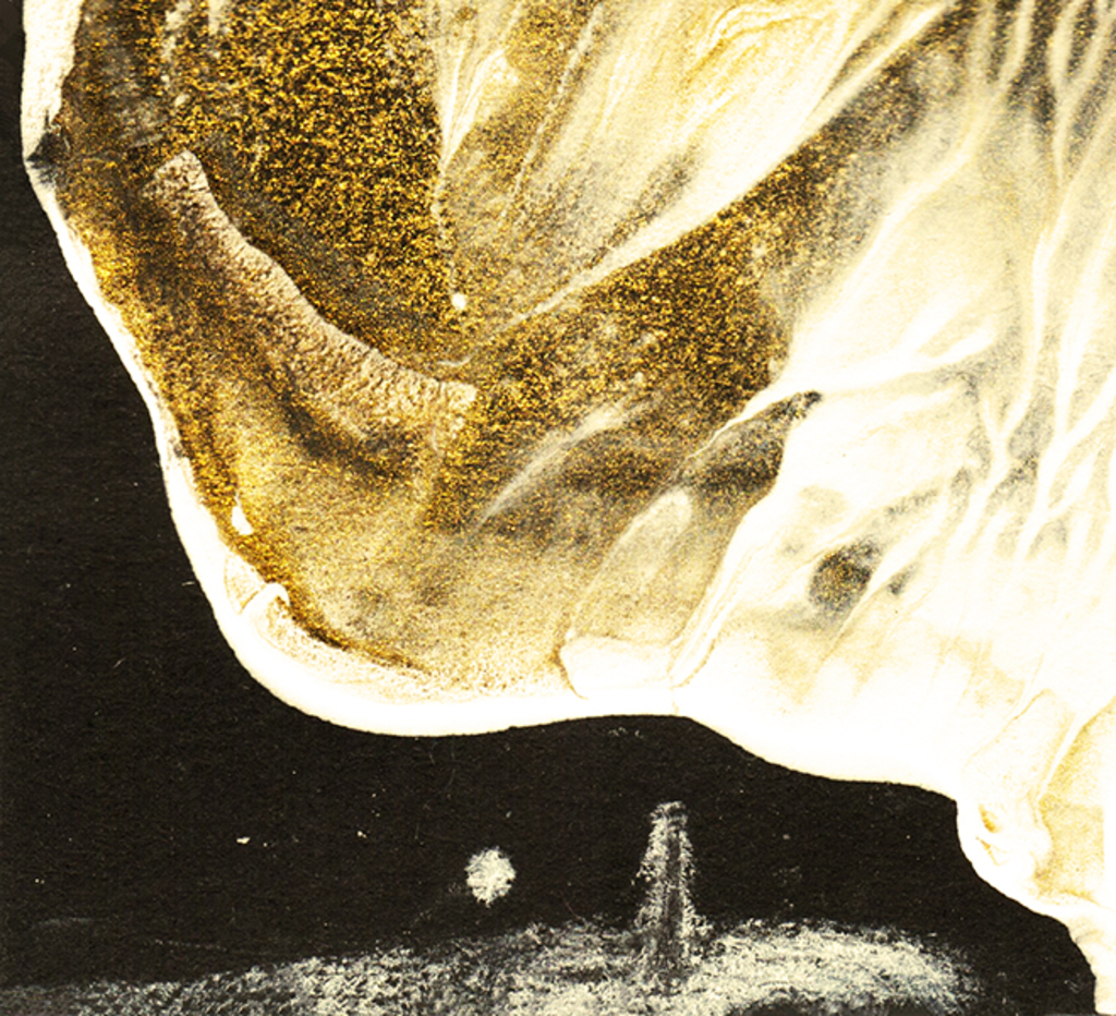 Afbeelding van print "Reflecties kijken. Afdruk DD" van origineel schilderij/tekening door Natali Antonovich