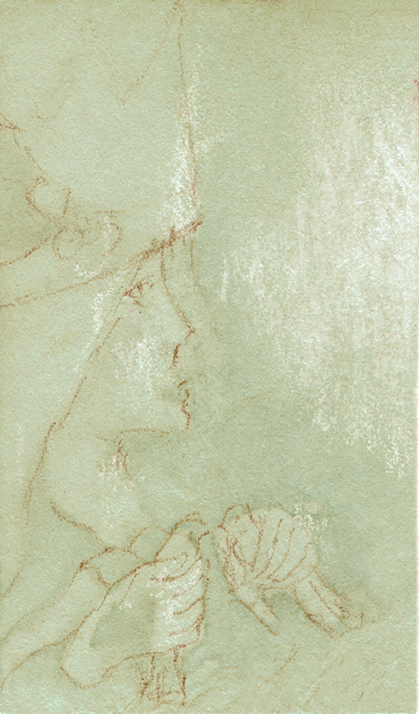 Bild der Drucks „Schauer. Abdruck D“ vom Original gemälde/Zeichnung von Natali Antonovich