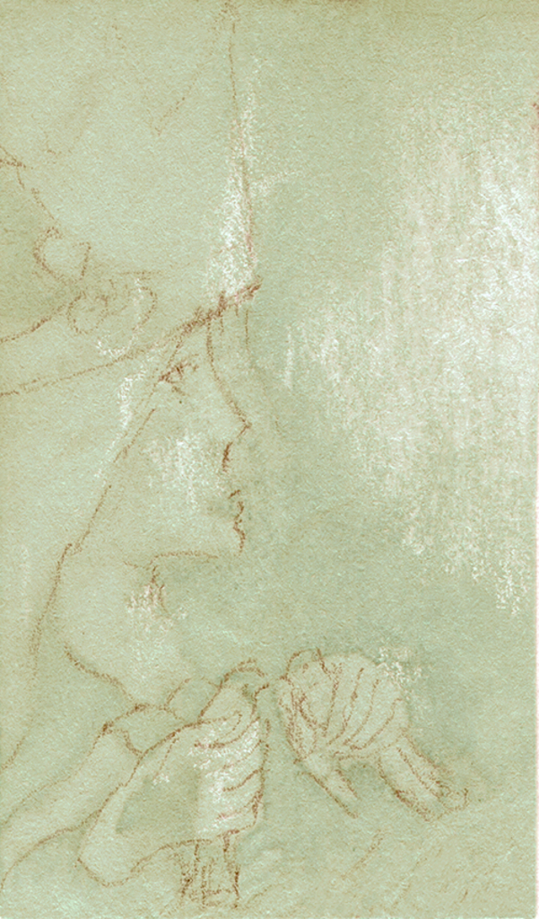 Image de l'impression „Frisson. Imprimé D“ à partir de la peinture/dessin original de Natali Antonovich