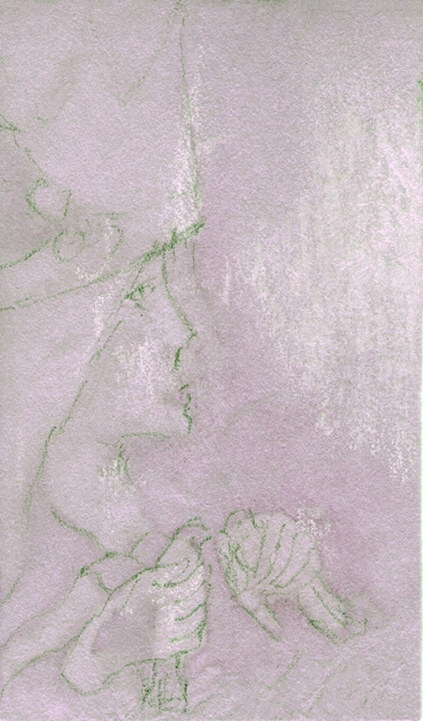 Image de l'impression „Frisson. Imprimé M“ à partir de la peinture/dessin original de Natali Antonovich