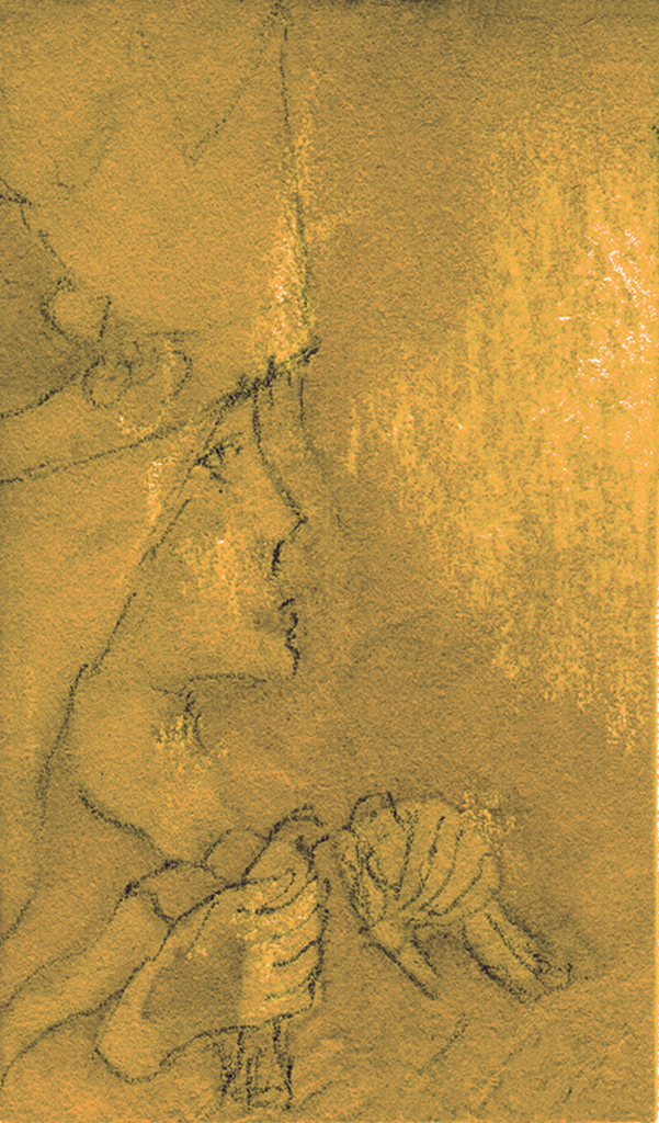 Bild der Drucks „Schauer. Abdruck E“ vom Original gemälde/Zeichnung von Natali Antonovich