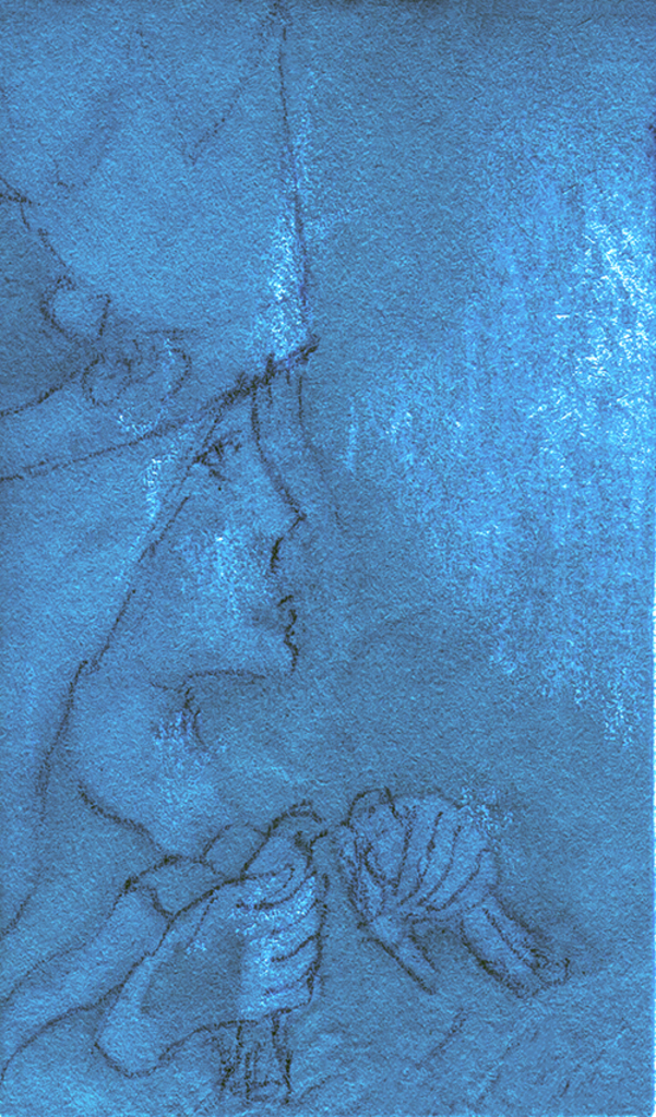 Image de l'impression „Frisson. Imprimé L“ à partir de la peinture/dessin original de Natali Antonovich
