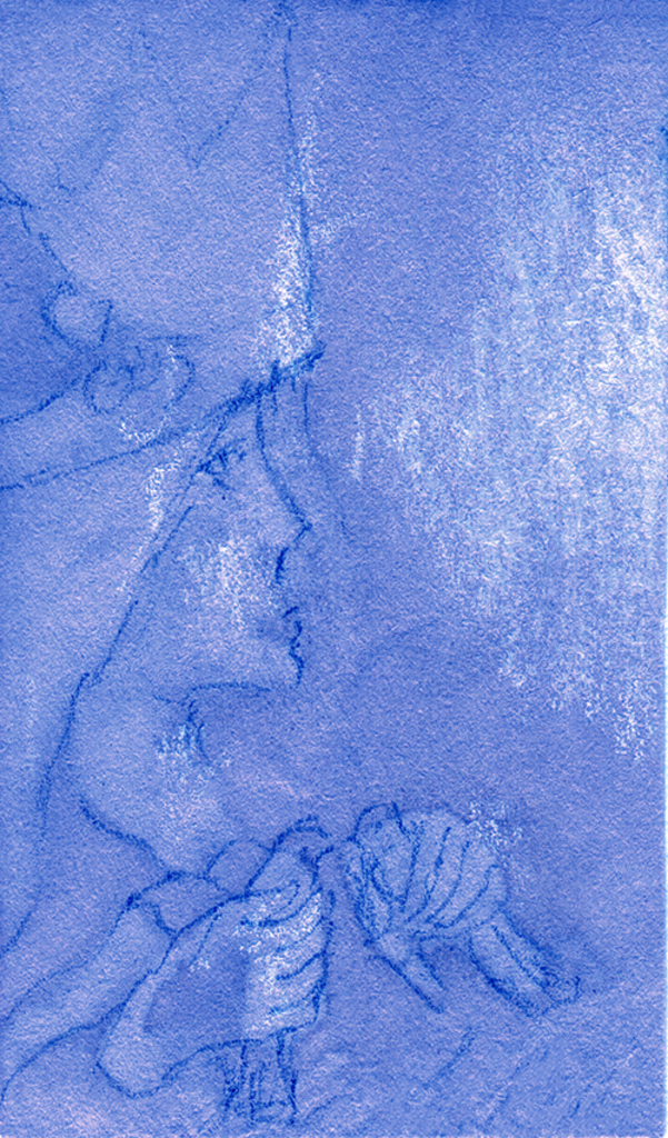 Bild der Drucks „Schauer. Abdruck N“ vom Original gemälde/Zeichnung von Natali Antonovich