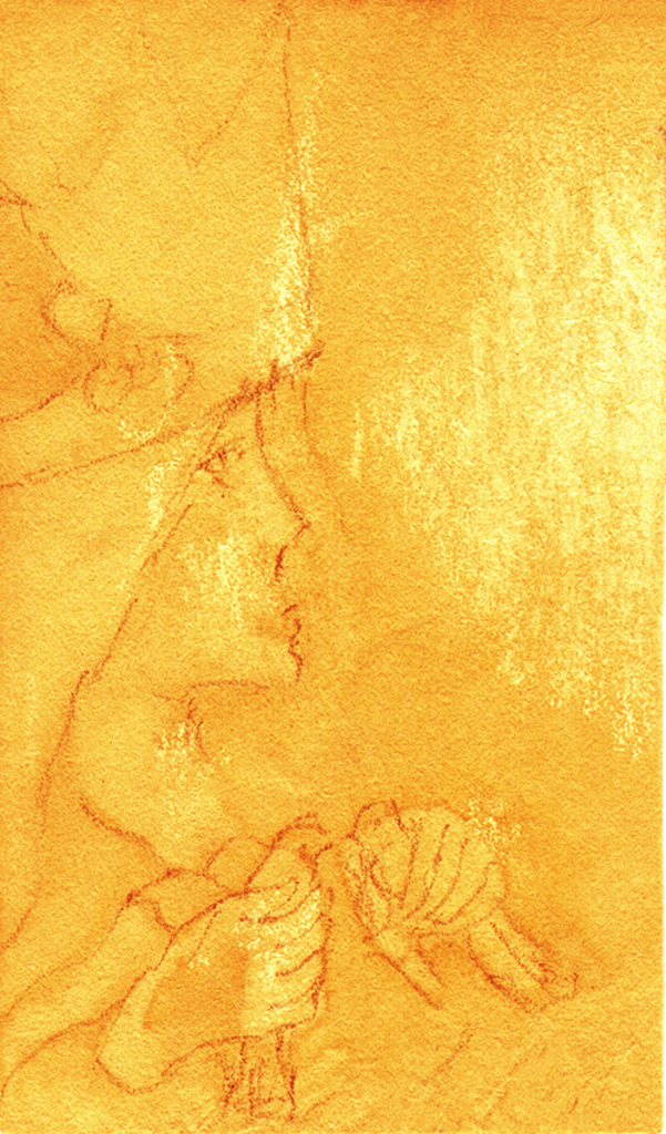 Bild der Drucks „Schauer. Abdruck W“ vom Original gemälde/Zeichnung von Natali Antonovich