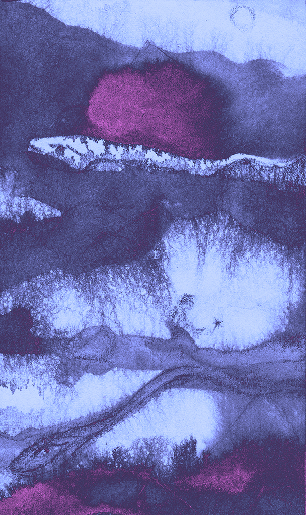 Afbeelding van print "Illustratie 545. Afdruk E" van origineel schilderij/tekening door Natali Antonovich