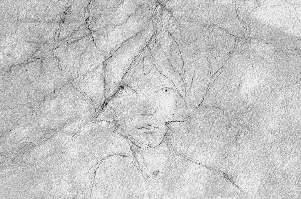 Выява адбітка „Бачачая. Прынт X“ з арыгінальнай карціны/малюнка Наталі Антановіч