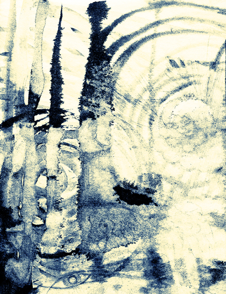 Image of Print ".Awakening  Print  H" from original Painting/Drawing by Natali Antonovich