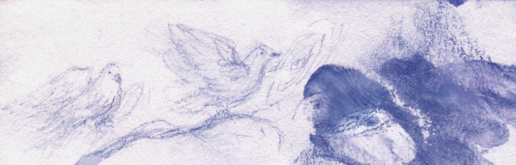 Bild der Drucks „Gibt es genug Kraft für meine Flügel?  Abdruck  A“ vom Original gemälde/Zeichnung von Natali Antonovich