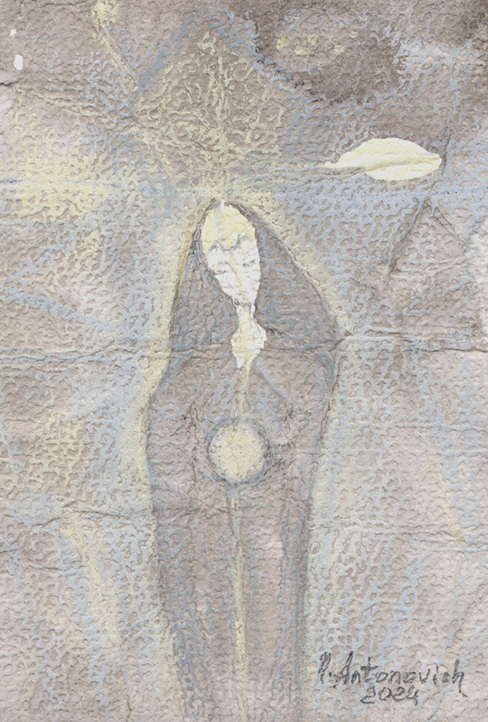 "Anxiety" series | "Big Souls" painting by Natali Antonovich in Artist's Gallery.