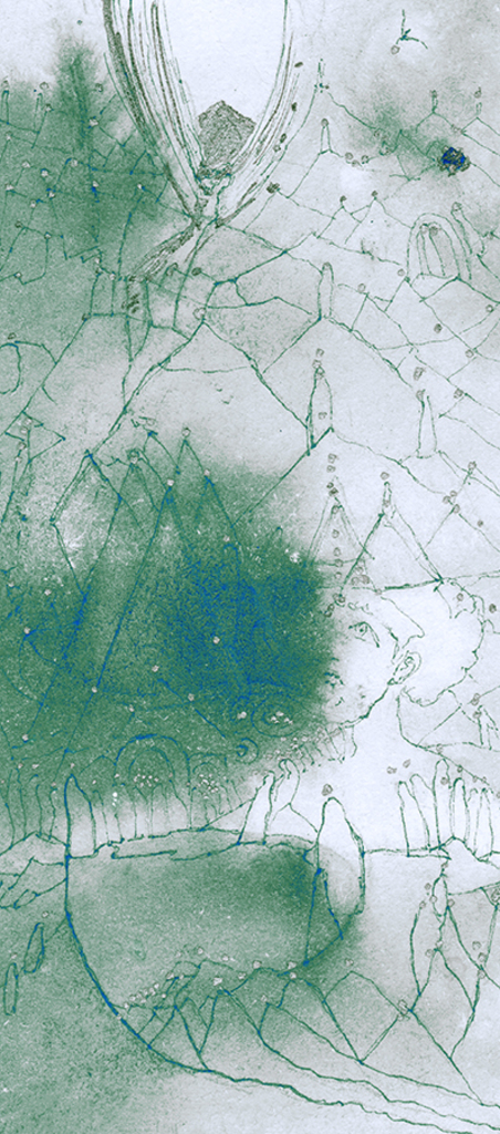 Image of Print "Flickering. Print C" from original Painting/Drawing by Natali Antonovich