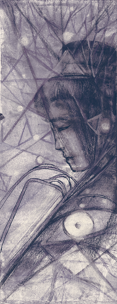 Image of Print "Illustration 158. Print AH" from original Painting/Drawing by Natali Antonovich