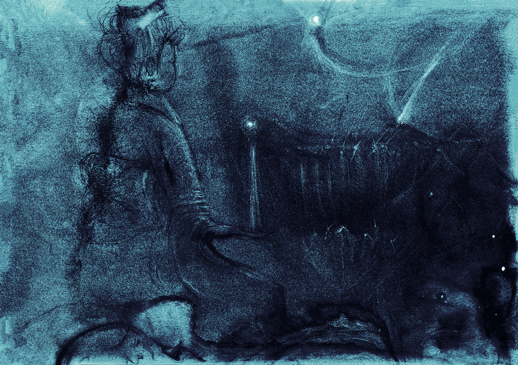 Image of Print "Illustration 555. Print P" from original Painting/Drawing by Natali Antonovich