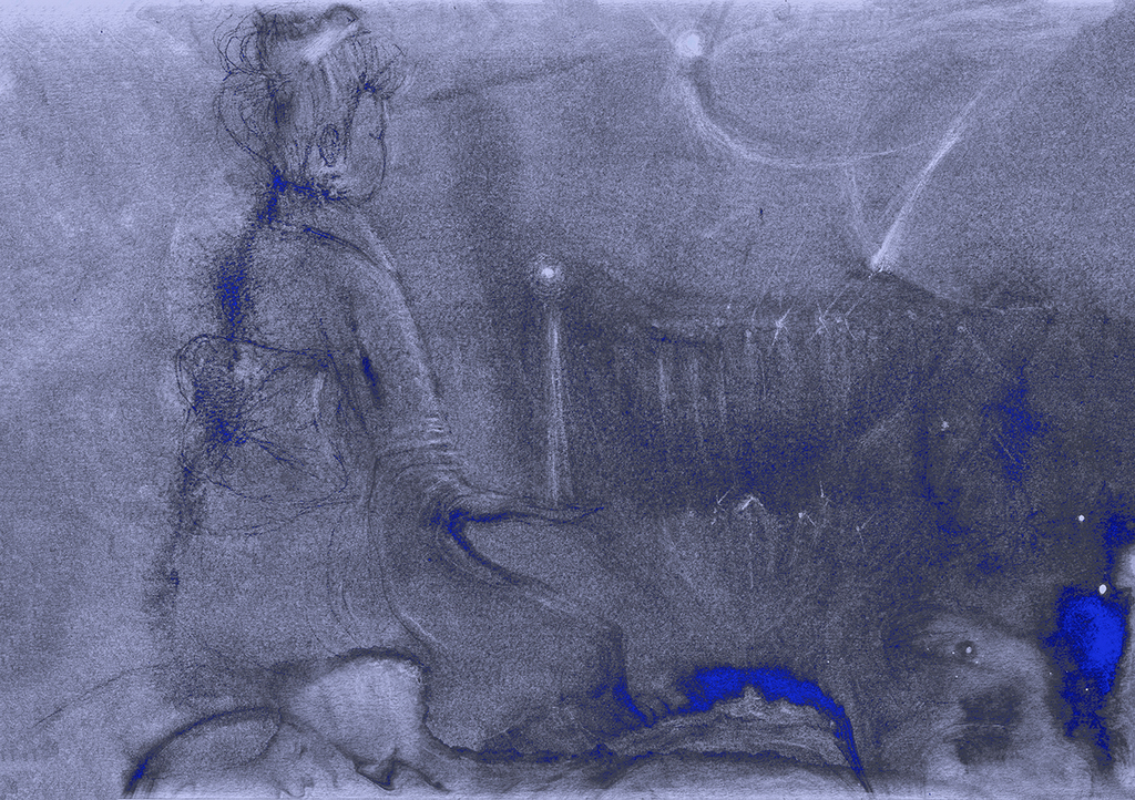 Image of Print "Illustration 555. Print R" from original Painting/Drawing by Natali Antonovich