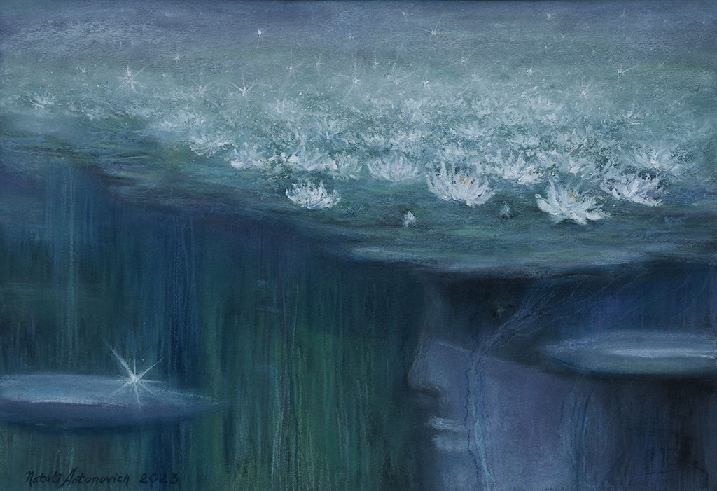 "Ster - Magisch" schilderij door Natali Antonovich | Galerij van de Kunstenaar.