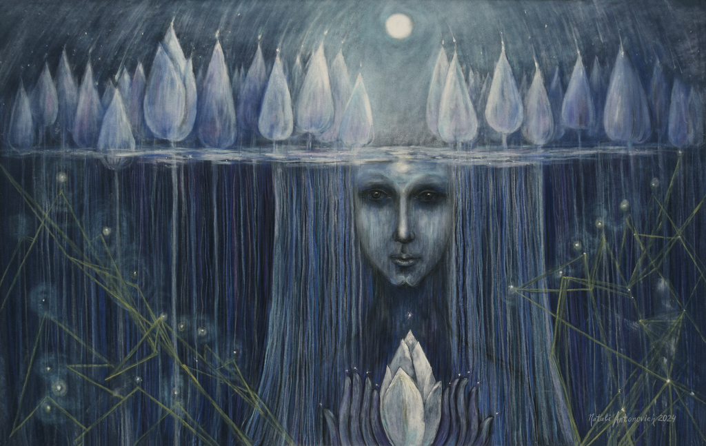 "Le pouvoir est en vous." peinture de Natali Antonovich | Galerie d'artiste.