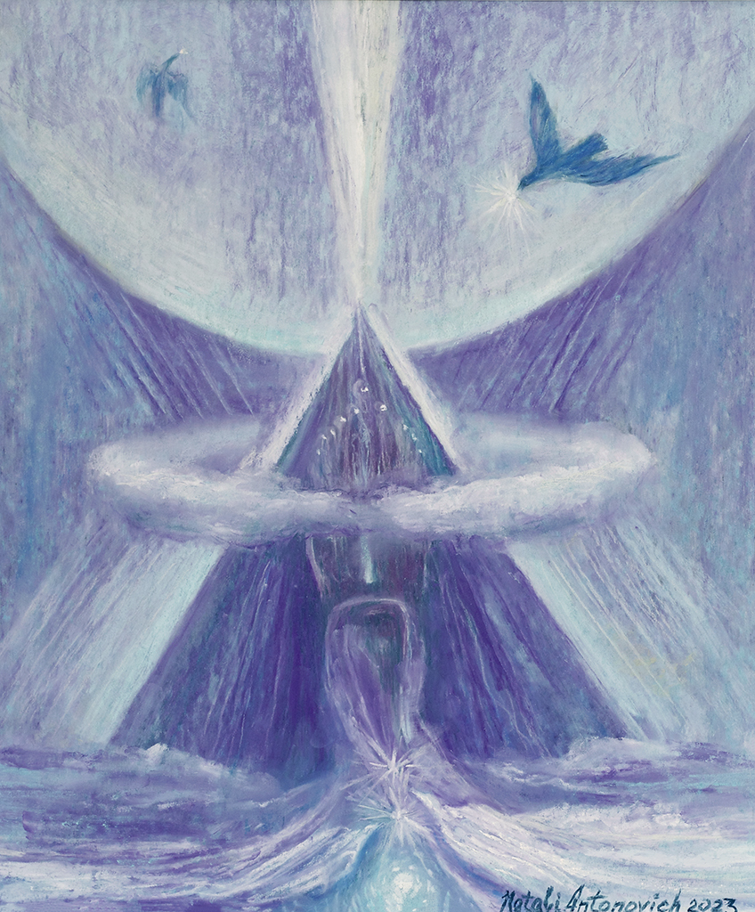 "Crown of Fate." painting by Natali Antonovich | Artist's Gallery.