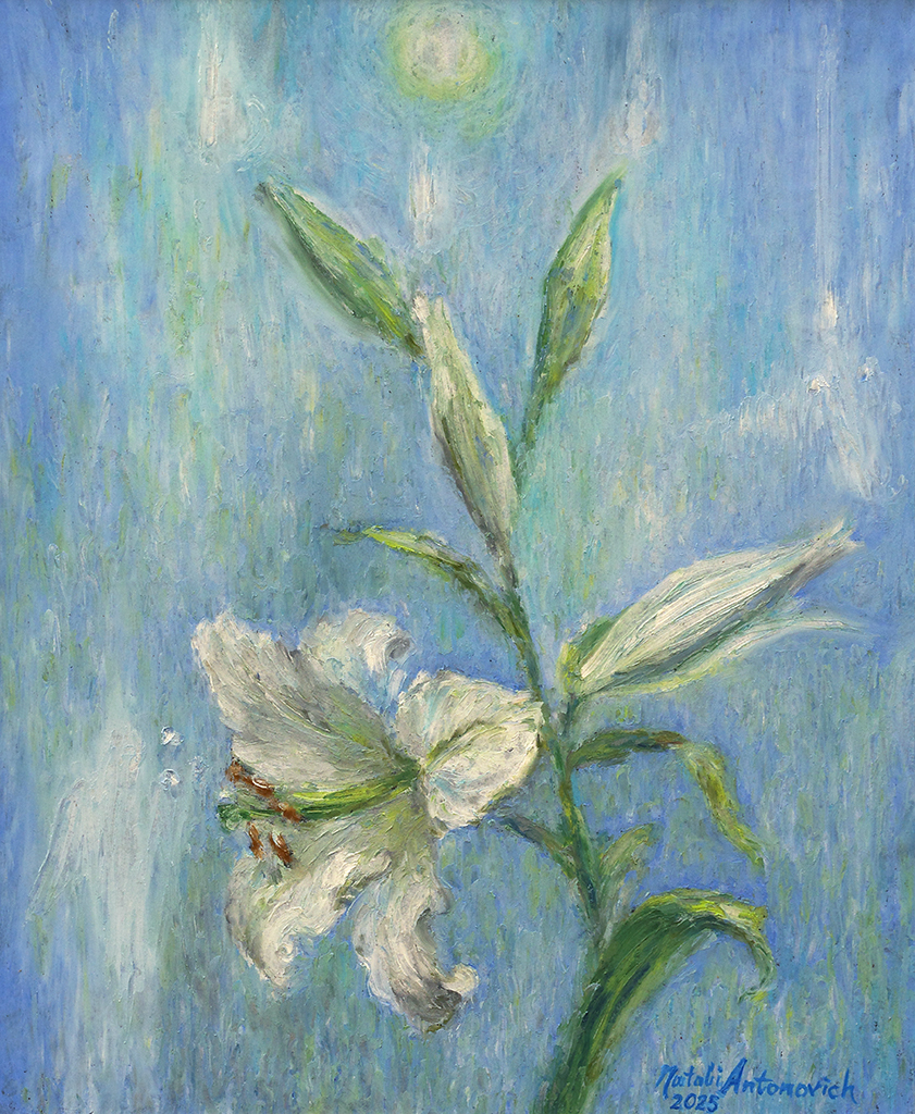 " The breath of tenderness. " painting by Natali Antonovich | Artist's Gallery.