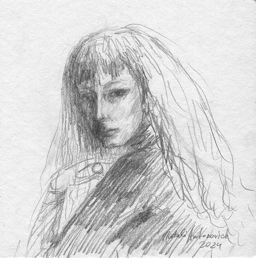 Карціна Наталі Антановіч "Накід  № 1211" | Галерэя мастака.