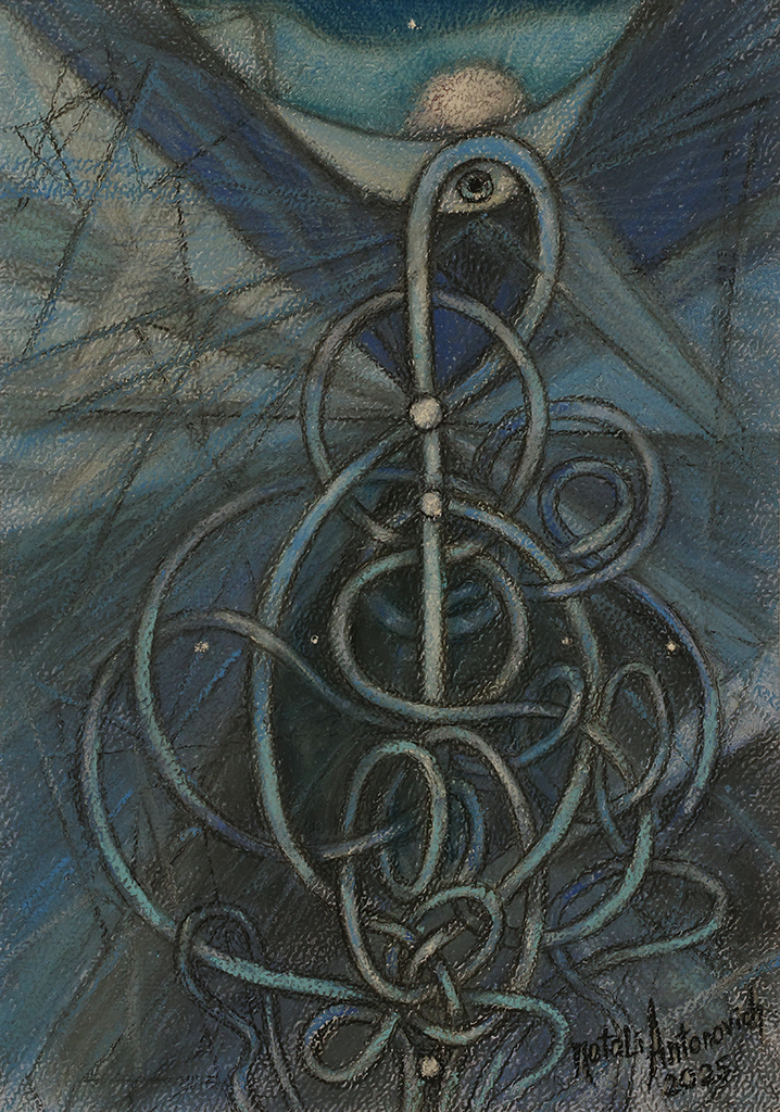 "Everything repeats itself ." painting by Natali Antonovich | Artist's Gallery.