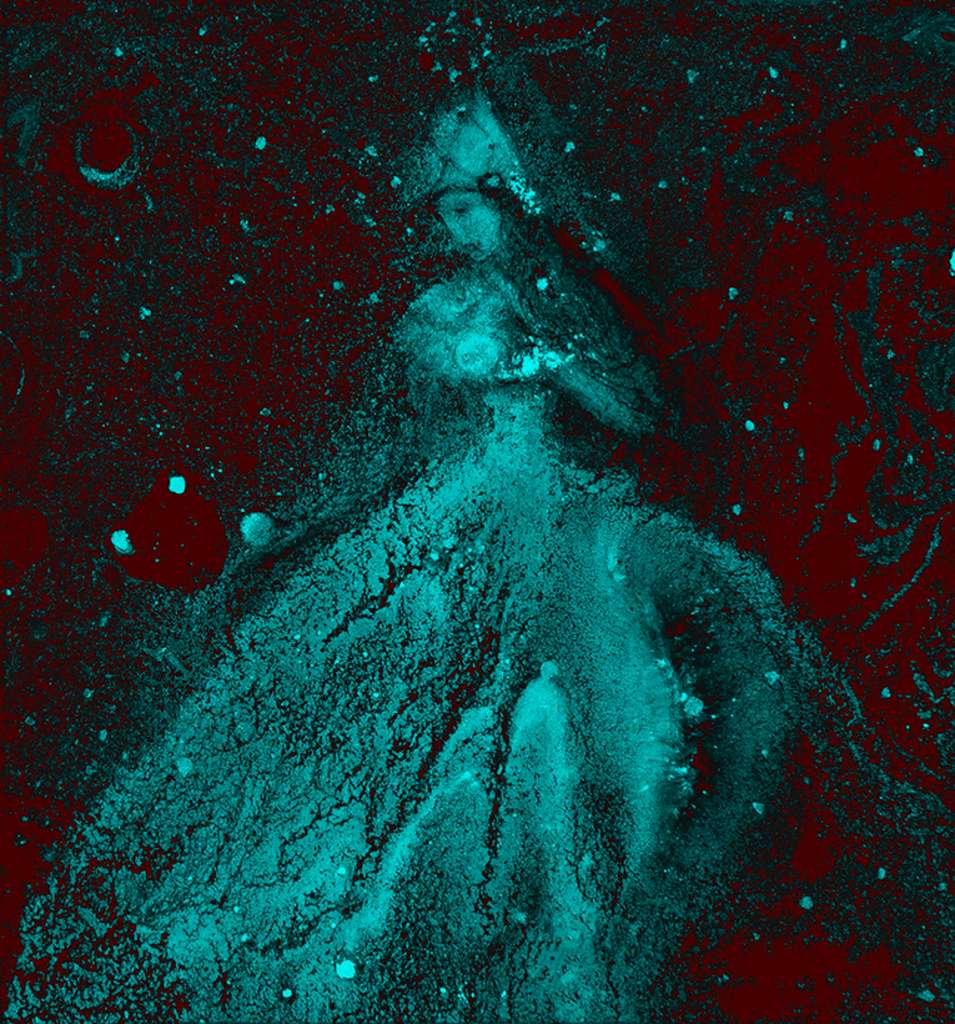 Afbeelding van print "Winterritme. Afdruk E" van origineel schilderij/tekening door Natali Antonovich