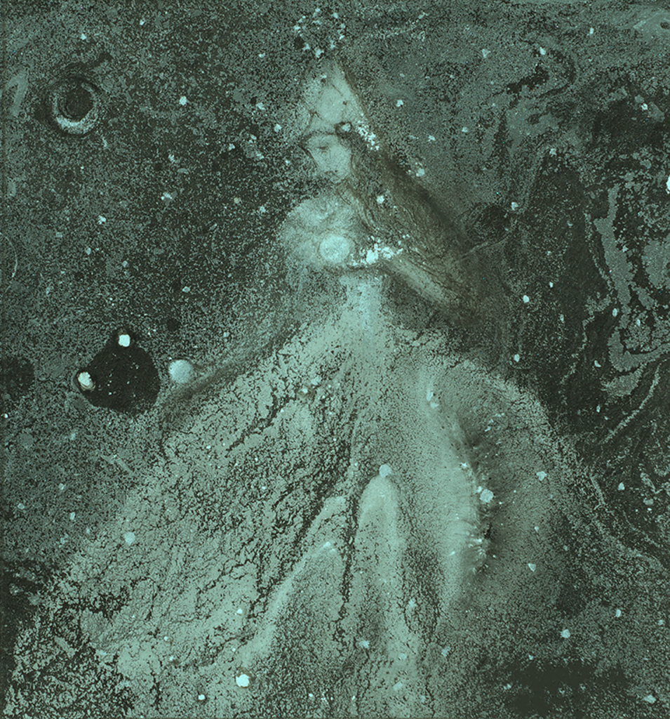 Afbeelding van print "Winterritme. Afdruk T" van origineel schilderij/tekening door Natali Antonovich