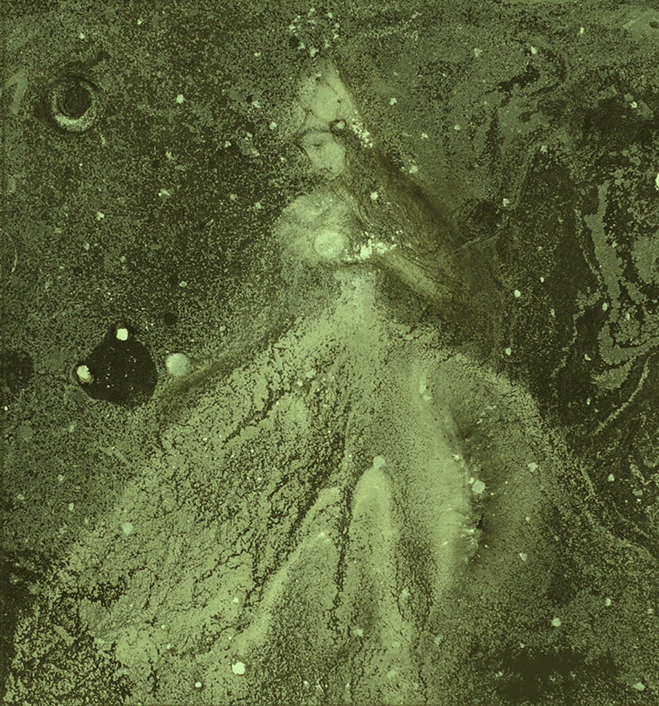 Afbeelding van print "Winterritme. Afdruk P" van origineel schilderij/tekening door Natali Antonovich